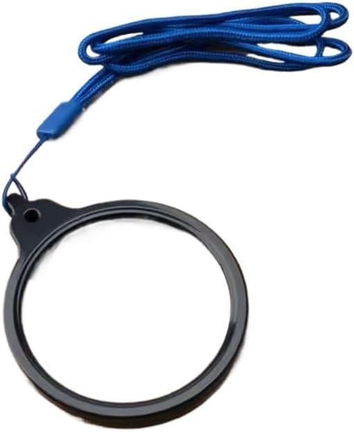 Hanging Magnifying Glass for Elderly Reading Students Chest Portable Megaloscope