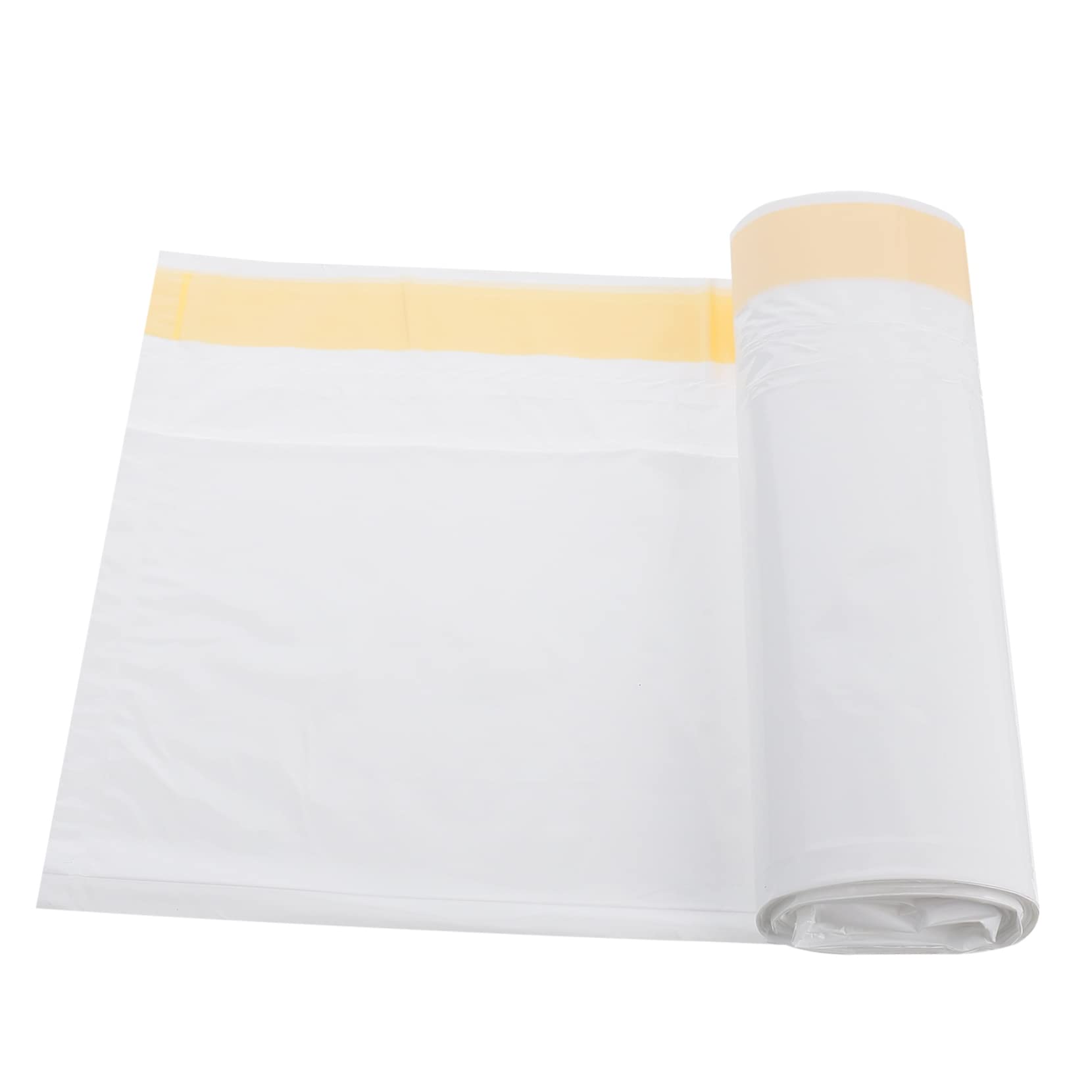 COLLBATH Practical Garbage Bags for Cat Litter Box Thickened Litter Bags Supplies Hidden Pull Strap for Busy Cat Owners