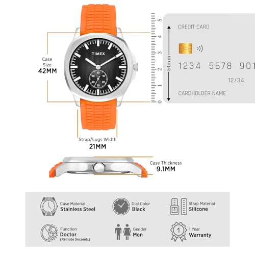 Image of TIMEX Round 42mm Dial Analog Men Watch