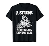 2 Stroke Dirt Bike Motocross Motorcycle Biker Men Women Kids T-Shirt