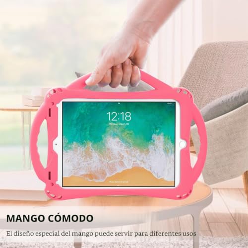 Carcasa infantil iPad 9.7 antigolpes con silicona resistente TopEsct 4