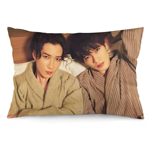 目黒蓮55 枕カバー ロング枕カバー 両面印刷 柔らかく生地 横寝用抱き枕 向き寝 室内装飾 12 "x20 "