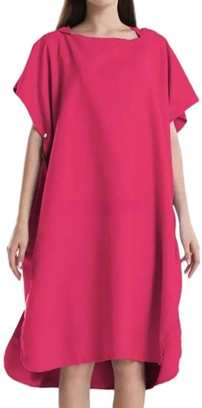 Surf Cape Changing Towel, Rain Cape, Fiber Towel, Suitable for Changing Wetsuit at Beach