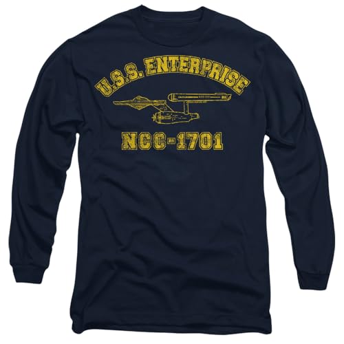 Star Trek Enterprise t shirt mixte manches longues id&eacute;e cadeau originale