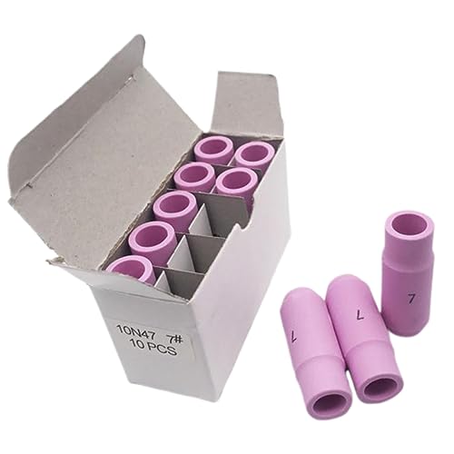 LIFKICH 10pcs Argon Arc Welding Parts Welding Nozzle Welding Torch Nozzle Plasma Nozzle Argon Arc Welding Accessories Argon Arc Nozzle Welding Torch Accssories