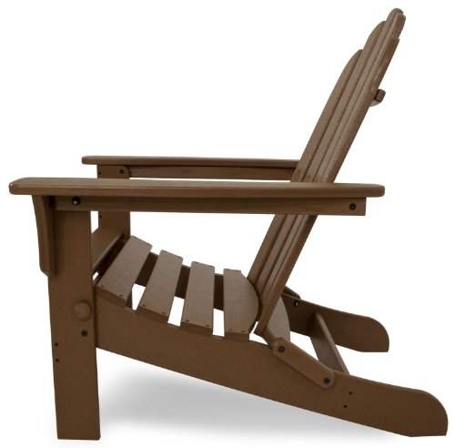 Trex Outdoor Furniture By Polywood Txa53Th Cape Cod Folding Adirondack Chair, Tree House #TOP1