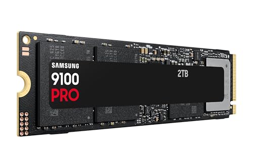 Samsung SSD Interne 9100 Pro, NVMe 2.0 PCIe 5.0x4, Capacité 2To, Vitesse de Lecture jusqu'à 14 800 Mo/s, Les Performances de la Gen5, MZ-VAP2T0BW - 5