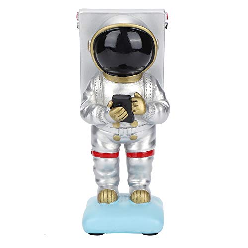 Suporte de telefone de mesa, suporte de telefone de astronauta bonito para escritório em casa (supor