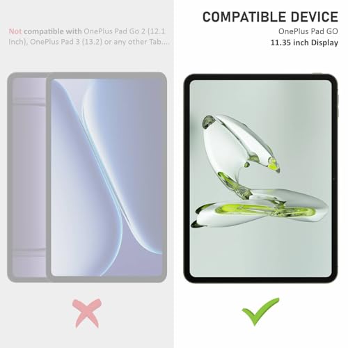 Image of SupCares Tempered Glass for OnePlus Pad Go (11.35 Inch) With Installation Kit | Military-Grade Gorilla Screen Protector | Edge to Edge Coverage | Transparent