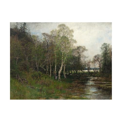 HardPress Spring Landscape by Oscar Törnå - 19th Century Realism