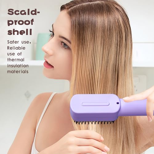 WAIKIL Peine Alisador de Pelo Portátil Recargable USB miniatura 3