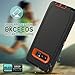 WOGROO Case for Galaxy Note 8, Heavy-Duty Tough Rugged Shockproof Drop Protective Cover Cases for Samsung Galaxy Note 8, Black+Orange