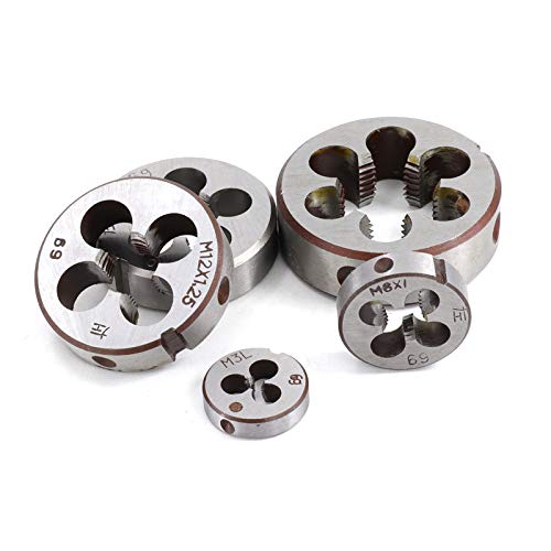 1 Pieza de Matriz de Rosca métrica para máquina de Mano Izquierda, Matriz de Rosca para máquina de metalurgia, M10x1.5, Mano Izquierda