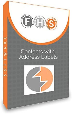 Contacts Organiser & Address Labels Database Software : Amazon.co.uk ...