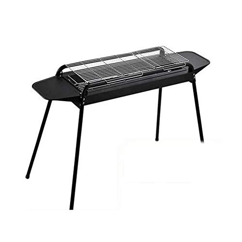 S Bewegliche Edelstahl-Grill Holzkohle-Ofen-Rack - Einstellbare Höhe leicht zu reinigen, langlebig Geeignet for Yakiniku, Yakitori, Takoyaki