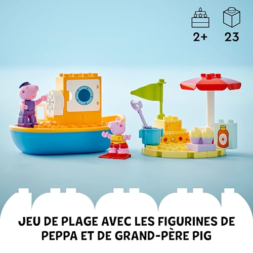Lego Duplo Peppa Pig Le Voyage En Bateau 10432 - vue 9