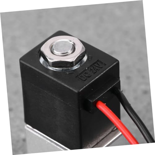 Válvula solenoide 24V DC de 2 posiciones para sistemas neumáticos de gas 8