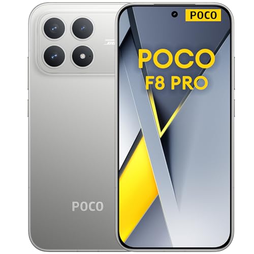 Poco F8 Pro 12+256GB 16.7 cm 5G Titanium Silver DS EU: Amazon.de
