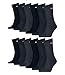 Produktbild PUMA unisex Sportsocken Tennissocken Freizeitsocken Sport Crew 7312 12 Paar, Farbe:Blau, Menge:12 Paar (4x 3er Pack), Größe:35-38, Artikel:-321 navy