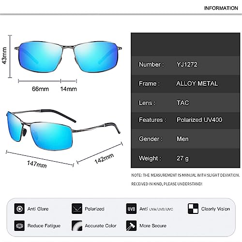 CGZWFERA-Photochromic Polarized Sunglasses For Men UV400 Rectangle Sun Glasses3