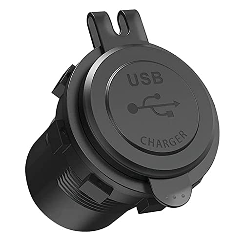 Adaptador a prueba de agua para automóvil camión de 12V cargador USB C 65W PD 6 salidas 3
