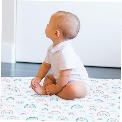 Tapis anti-éclaboussures repas bébé pour protéger les sols des taches - 7