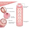 Fidus-32oz-Motivational-Water-Bottle-with-Time-Marker-Chug-Lid-Leakproof-BPA-Free-Tritan-Wide-Mouth-Ensure-You-Drink-Enough-Water-Daily-for-Fitness-and-Outdoor-Activity Fidus 32oz Motivational Water Bottle with Time Marker & Chug Lid, Leakproof BPA Free Tritan Wide Mouth, Ensure You Drink Enough Water Daily for Fitness Light Pink