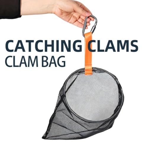 Bolsa de malla para marisqueo plegable y reutilizable 4