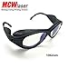 MCWlaser 2PCSSafty Protective Goggles Glasses 1064nm Reflective Type CO2 Laser Eyewear For Fiber YAG Laser Marking Cutting YAG Hair Tattoo Removal Beauty EP-24