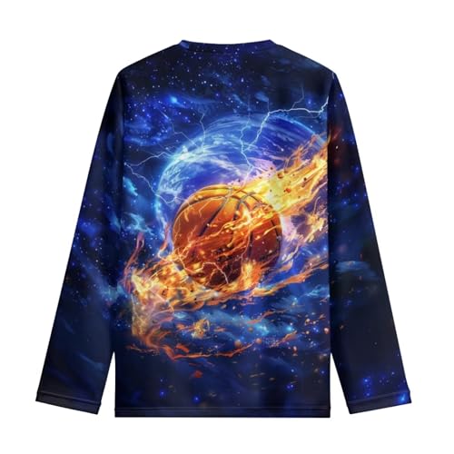 Long Sleeve Shirts for Boys Girls 3-16T Casual T-Shirt Pullover Tops Kids Soft Spring Outfits Activewear2