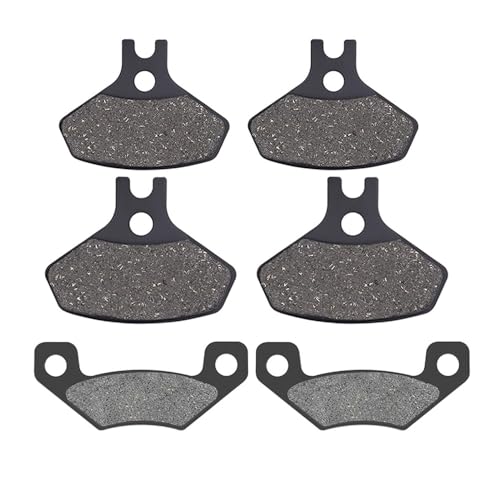 1/2 par de pastillas de freno delanteras y traseras for motocicleta compatibles con DS450 DS450X Xxc Xxm 2×4 EFI DS 450 DS 450X(Front and Rear)