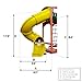 Swing-N-Slide 7 ft.Turbo Tube Slide, Yellow
