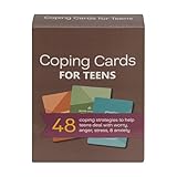 Coping Skills for Kids Coping Cards for Teens, Mental Health Counselor Created, 5 Coping Styles
