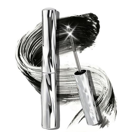 Wimperntusche Für Ältere Frauen 2026 Modell Mascara Für Ältere Frauen Mit Metallbürste Für 3D-Schwung Wasserfeste Und Dichte Wimpern Mascara Schnelltrocknend & Wischfest Für Reife Augen