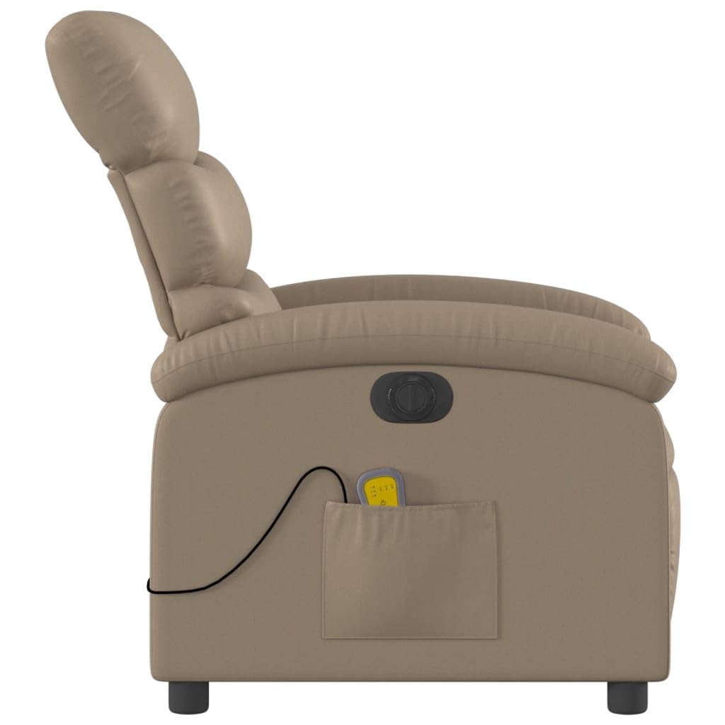 Sillón reclinable de Masaje eléctrico Cuero sintético Capuchino, Sillón De Relax, Sillon Masaje Relax, Sillon Relax Electrico, Hogar Sillon Relax, Sillones Comodos, Sofa Tantra - 3204039