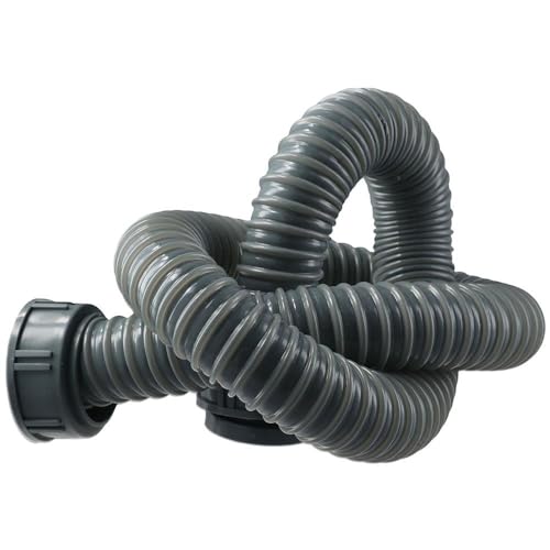 Manguera de extensión flexible para desagüe de fregadero 1m miniatura 4