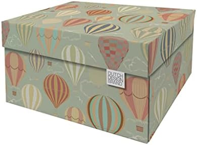 Boîte Carton Rectangulaire Avec Couvercle FSC 24,7 X 34,7 X 6,4 Cm - Format A4 Marron Naturel