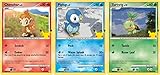 Pokemon First Partners Jumbo Card Lot - (Sinnoh) (Turtwig, Chimchar, Piplup) - 25th Celebrations