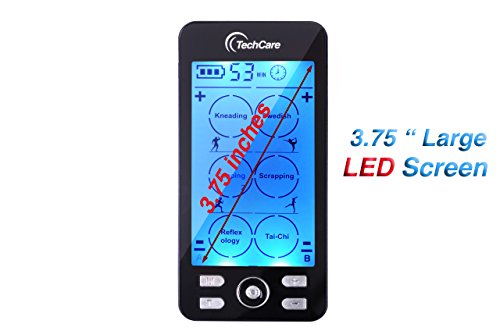 Tens Unit Plus 24 Rechargeable Electronic Pulse Massager Machine Multi Mode Device With All Accessories [New Model] #TOP3