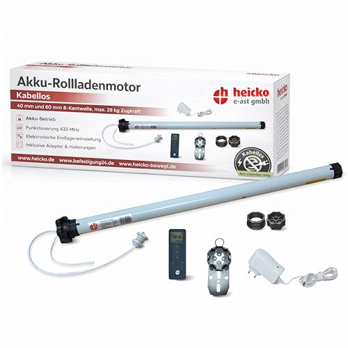 Rolladen Motorisation Kit de moteur sans fil avec minuterie et