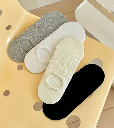 Women's Diamond Mesh No-Show Socks, Low-Cut Invisible Thin Sock for Shoe Size 5-84