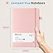 Oucaru Lined Journal Notebook, 8 Pack, 180 Pages, A5 Journals for Writing, 100 GSM Thick Paper, Small Notebooks Daily Journal for Women Men Work, Business, School, Travel Supplies