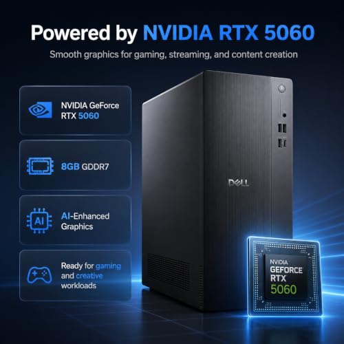 Dell Tower Desktop Computer, Intel Ultra 7 265F, 32GB RAM, 1TB SSD - image 3
