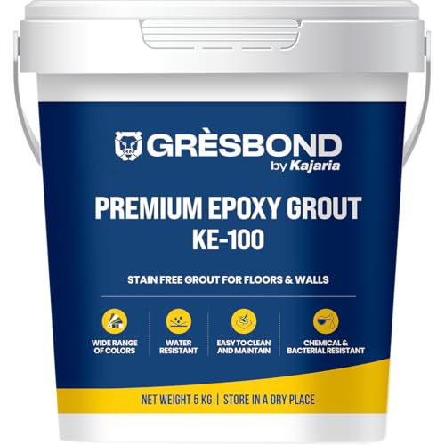 Image of Gresbond by Kajaria - KE-100 Premium Epoxy Grout Sealant| Ideal for All Types of Tiles, Marble & Natural Stone Joints