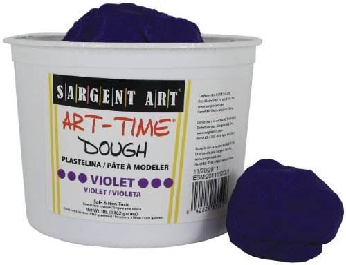 Sargent Art 85-3342 3-Pound Art-Time Dough, Violet by Sargent Art