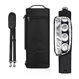 Golf Kühltasche, Sunfry Golf Bag Cooler Weinisolierte Kühltasche Doppeldecker Kühltasche mit Schulterriemen für 6 Dosen oder 2 Weinflaschen