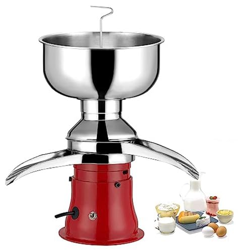 Máquina separadora eléctrica de crema para leche fresca, capacidad de 50 l/h, producción eficiente de mantequilla y crema para productores lecheros