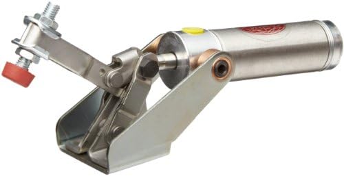 DE-STA-CO 812-U Pneumatic Hold-Down Clamp with U-Bar, 150 lb Hold Capacity