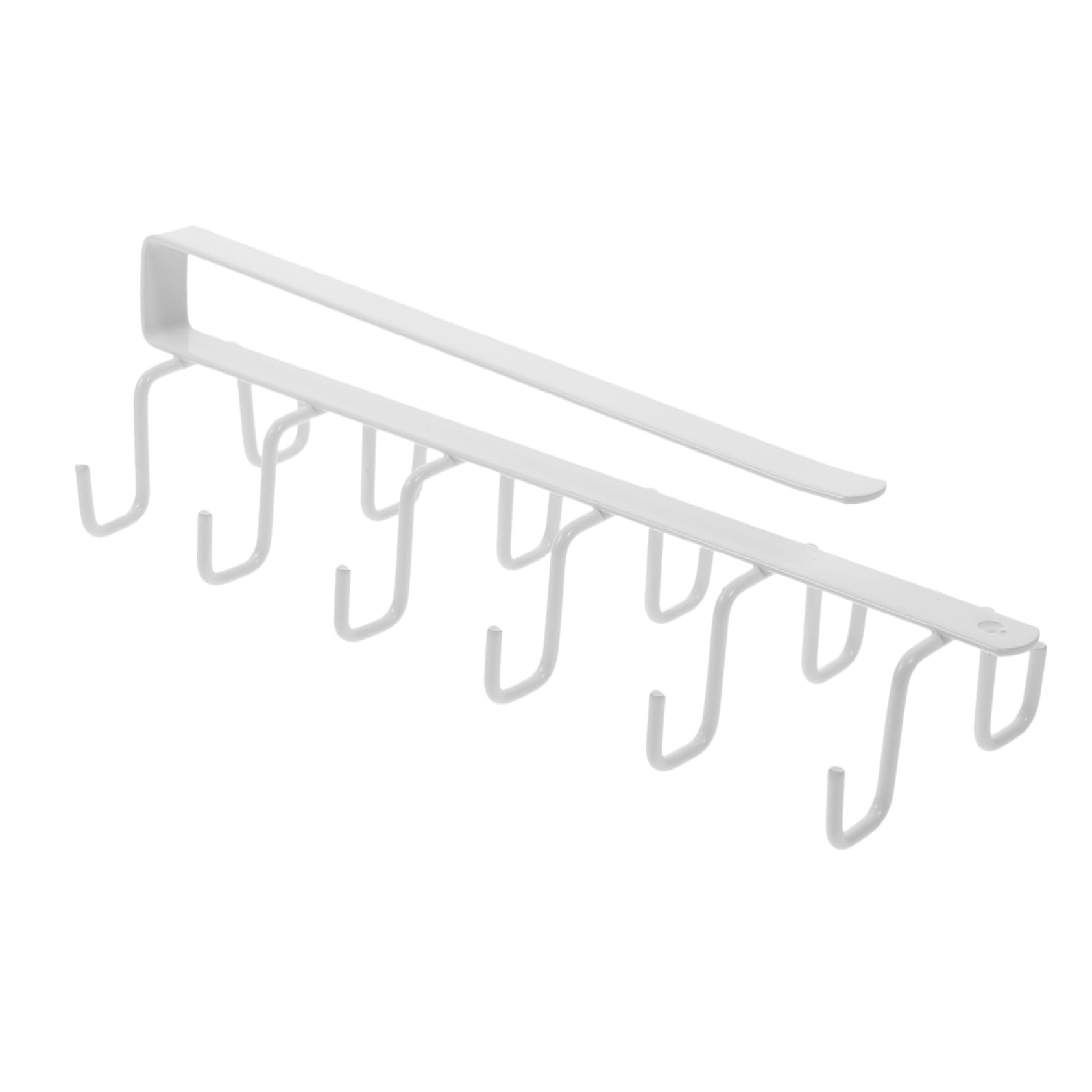 PRETYZOOM 5 Ganci Per Tazze Organizer in Ferro Per Tazze Sottopensile Da Parete Per Cucina