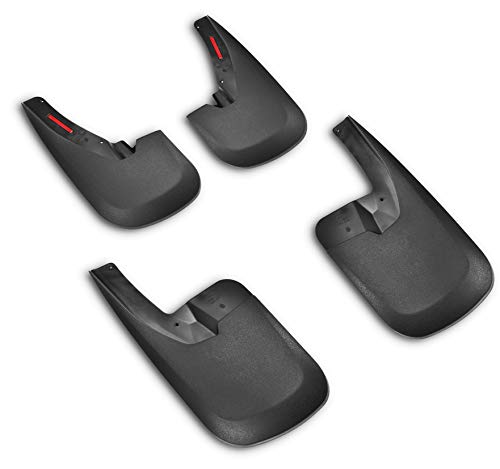 Image of Tecoom Mud Flaps Fit for 2009-2018 Dodge Ram 1500 with OEM Fender Flares | Mud Splash Guards Compatible with 2010-2018 Dodge Ram 2500 3500, Front and Rear Mudflaps, All Weather Protection 4PCS